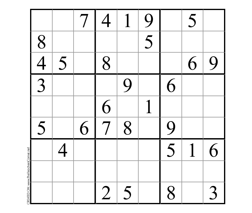 Fall 2024 Sudoku