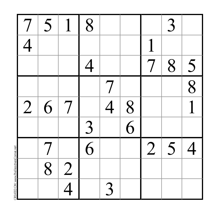 Spring 2025 Sudoku