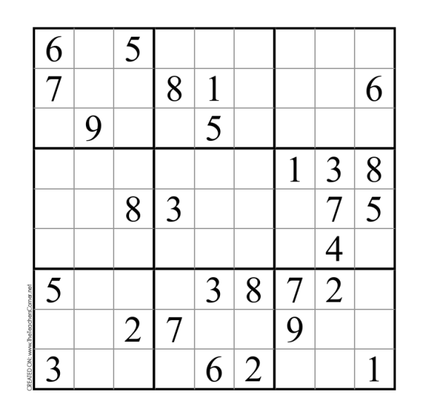 Summer 2025 Sudoku